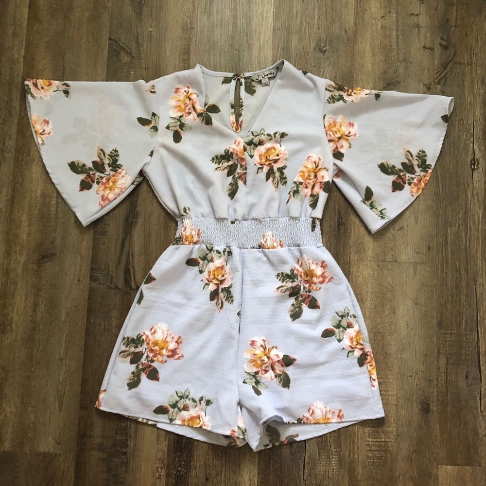 J for Justify Romper